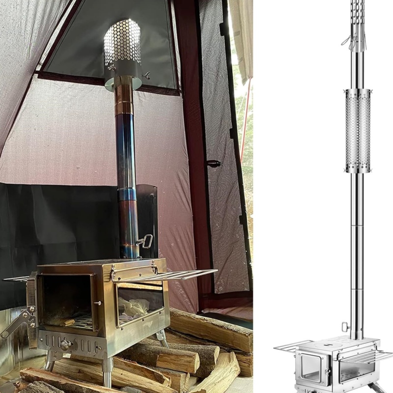 Camping Stove Pipe Stainless S - Pipe Freeze Spray reseña y precio