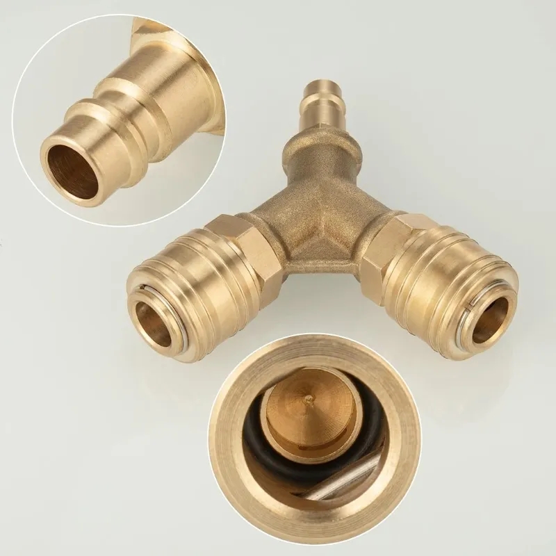 Upgraded Compressed Air Distri - Compression Fitting Brass reseña y precio