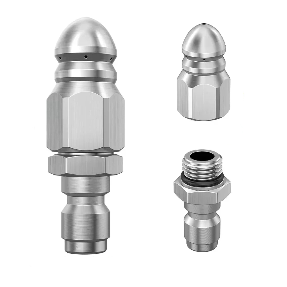Water Jet High Pressure Spraye - Drain Pipe Clip reseña y precio