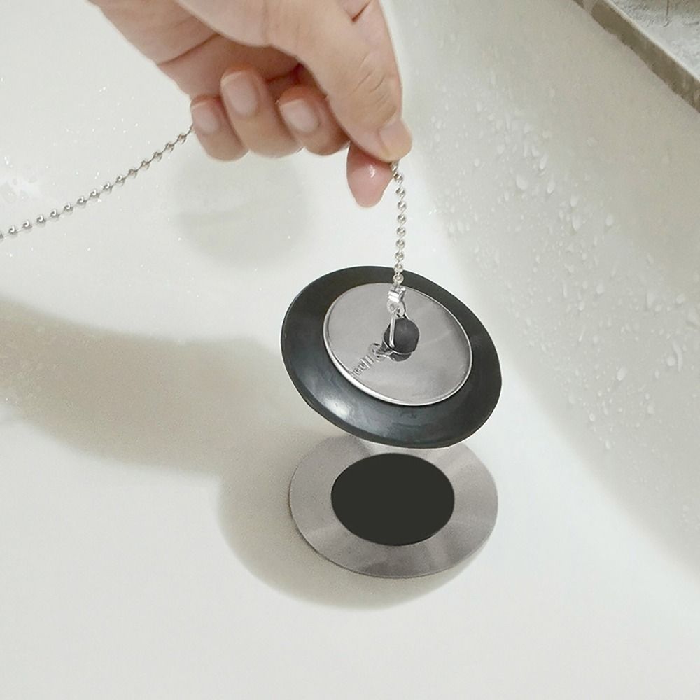 1Pcs Durable Rubber Tub Stoppe - Drain Pipe Clip reseña y precio