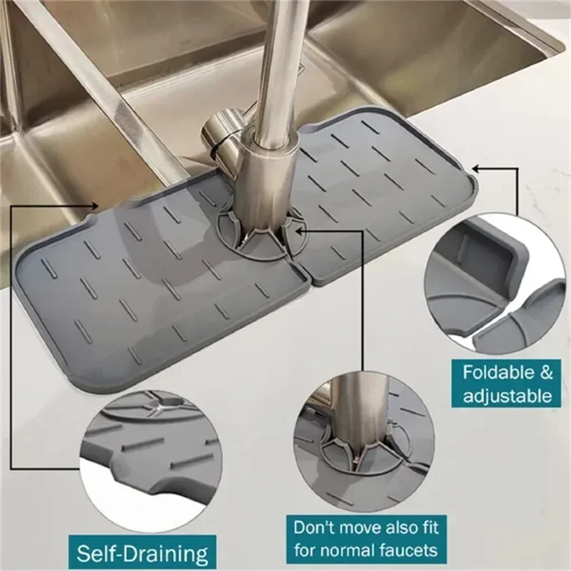 Kitchen Gadgets Silicone Fauce - Silicone Tap Washer reseña y precio