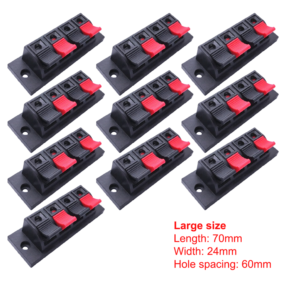 10 PCS Plastic Large 2 4 Posit - Push Fit Connector reseña y precio