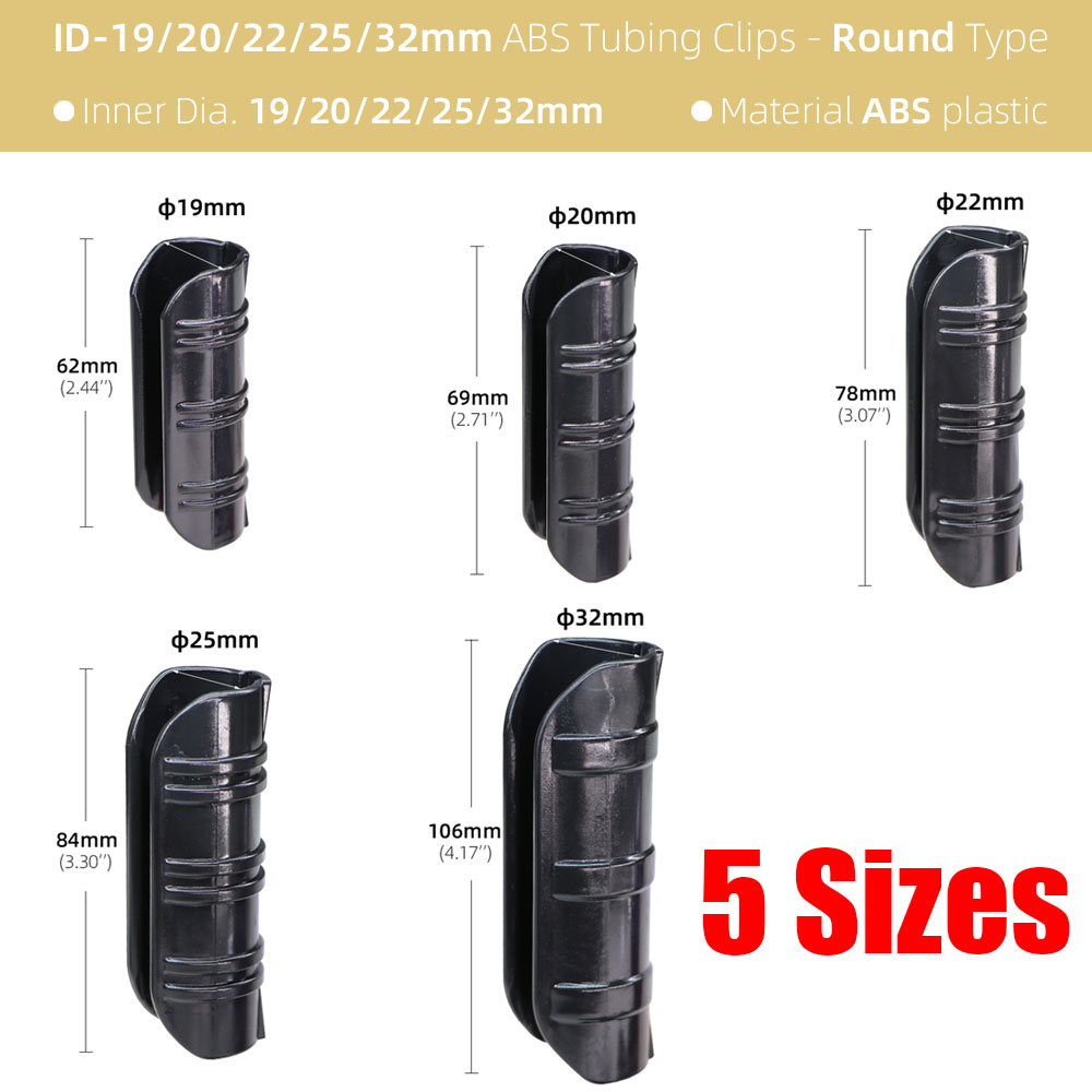 20-50PCS 19/20/22/25/28MM Gard - Plastic Pipe Clip reseña y precio
