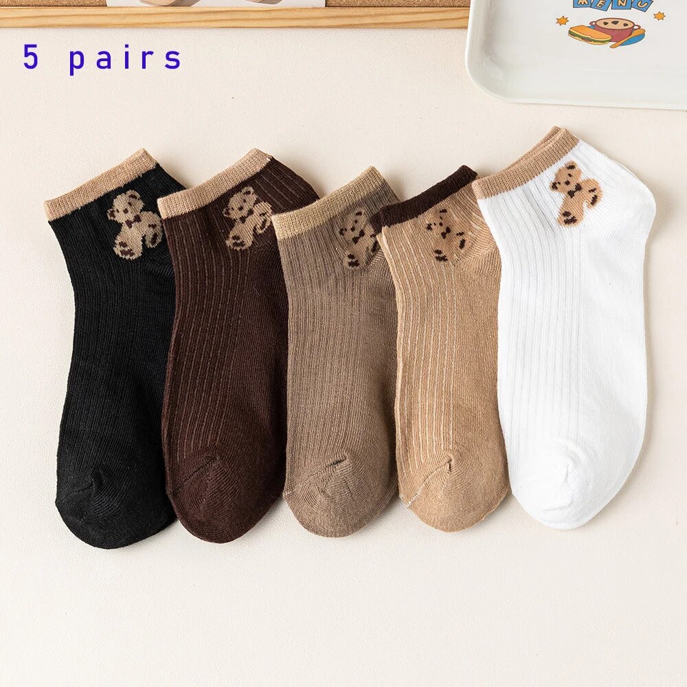 5 Pairs of Cute Teddy Bear WOM - Pipe Bending Spring reseña y precio