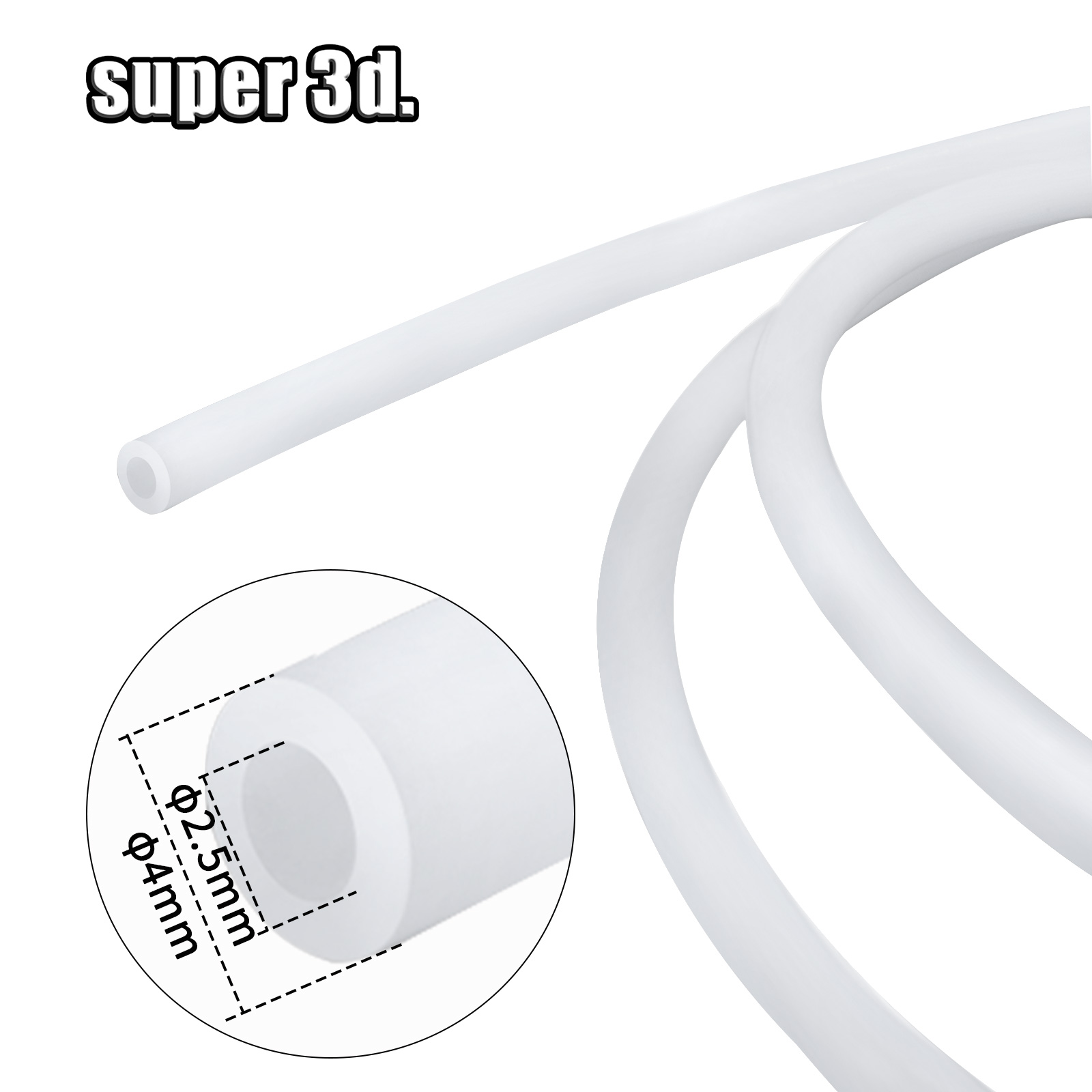 1/2/50M Bambu Lab PTFE Tube ID - Ptfe Tape Thread reseña y precio