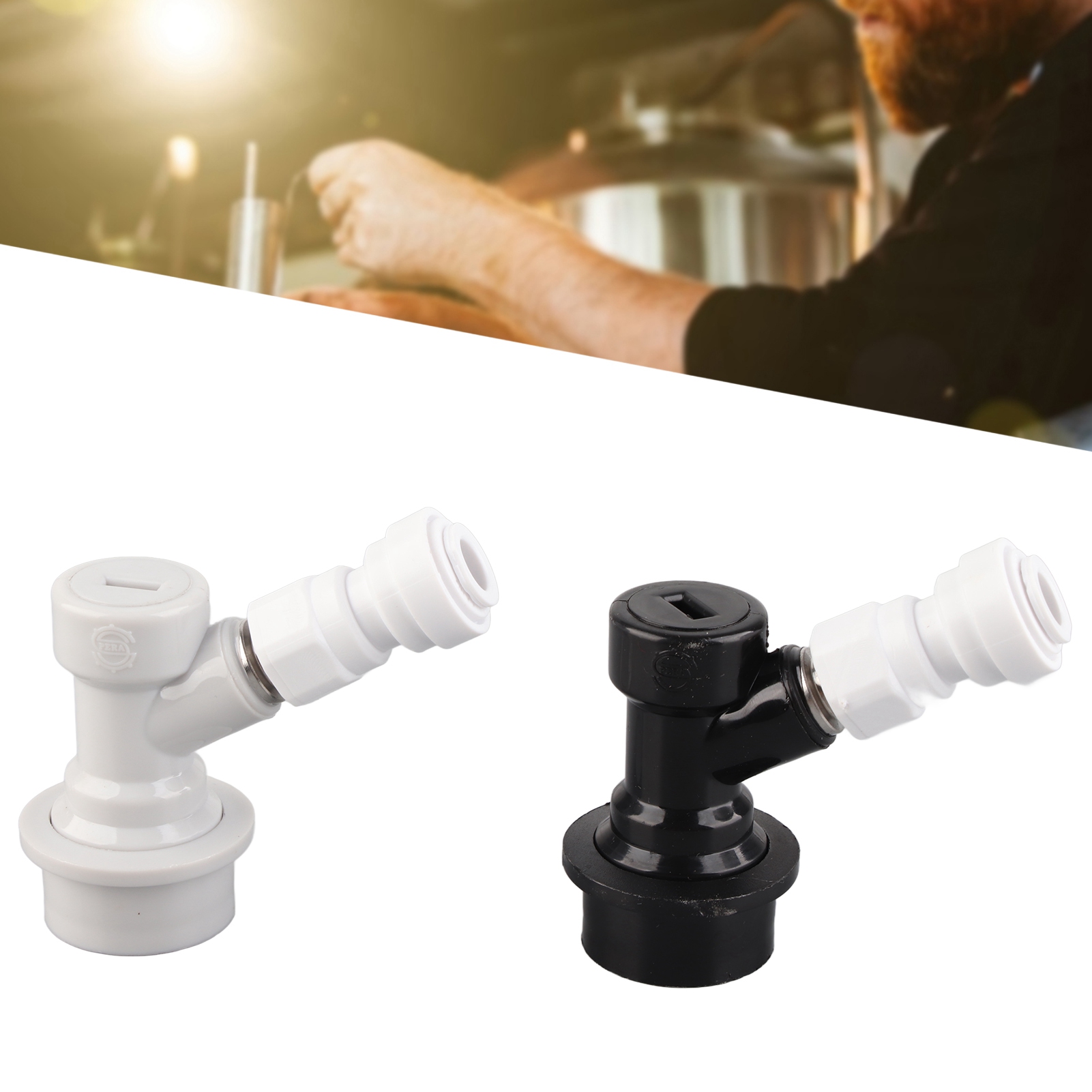 2Pcs Home Brewing Ball Lock Ke - Push Fit Connector reseña y precio