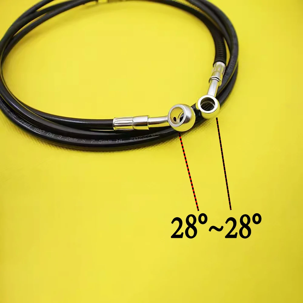 10cm~500cm Motorcycle Brake Cl - Flexible Hose Braided reseña y precio