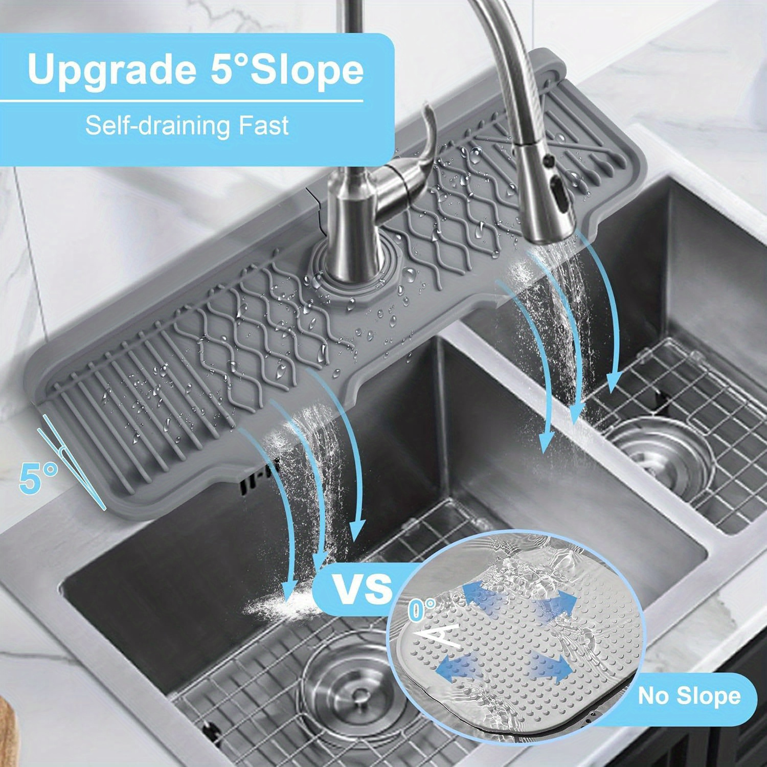 Easy Clean Silicone Faucet Spl - Silicone Tap Washer reseña y precio