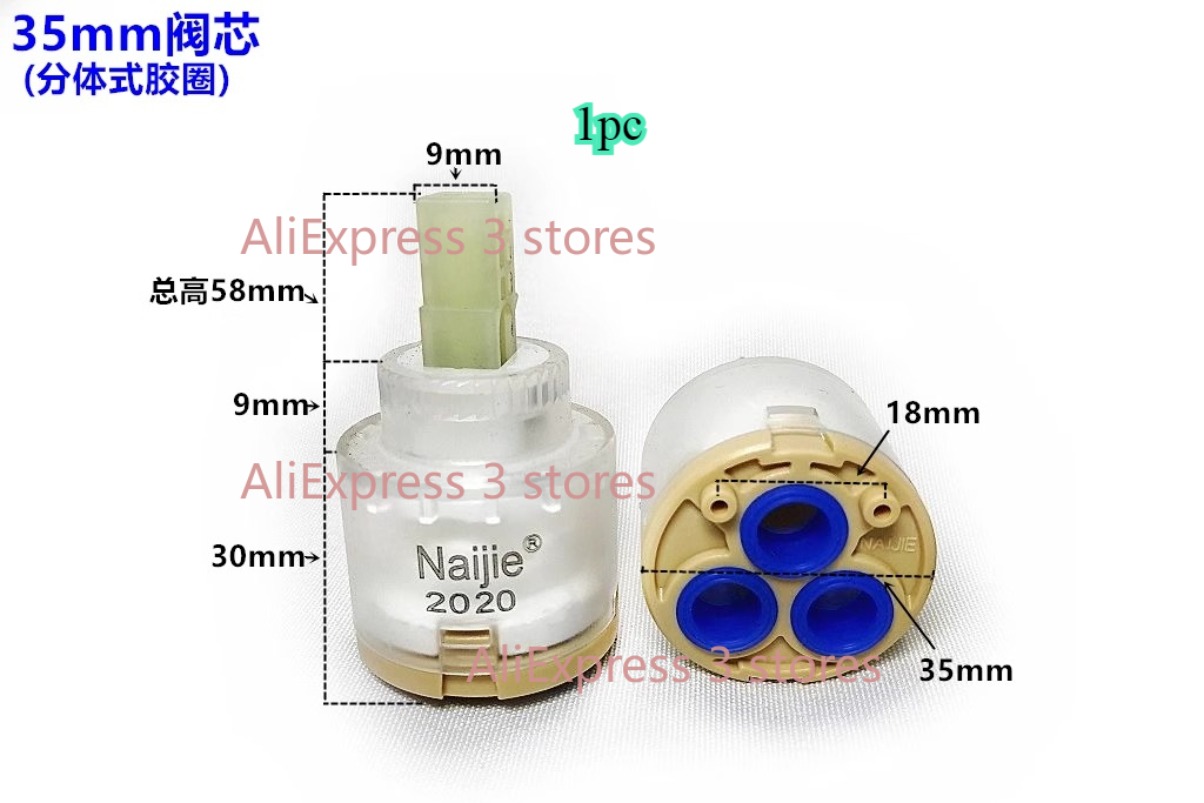 1pcs 28mm/35mm/40mm Water Mixe - Basin Mixer Cartridge reseña y precio