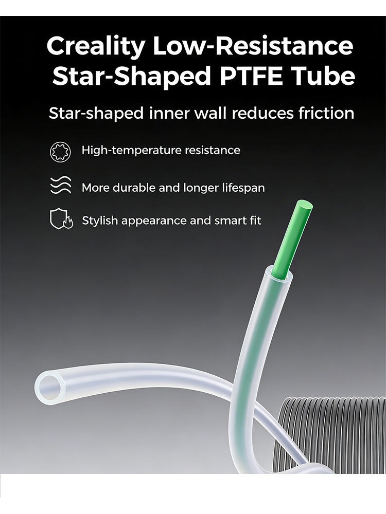Creality Low-Resistance Star S - Ptfe Tape Thread reseña y precio