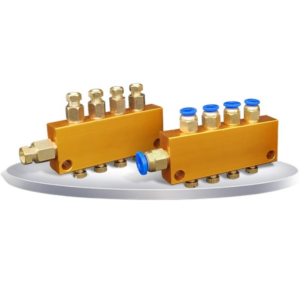 2-12 Ways Aluminium Brass Lube - Compression Fitting Brass reseña y precio