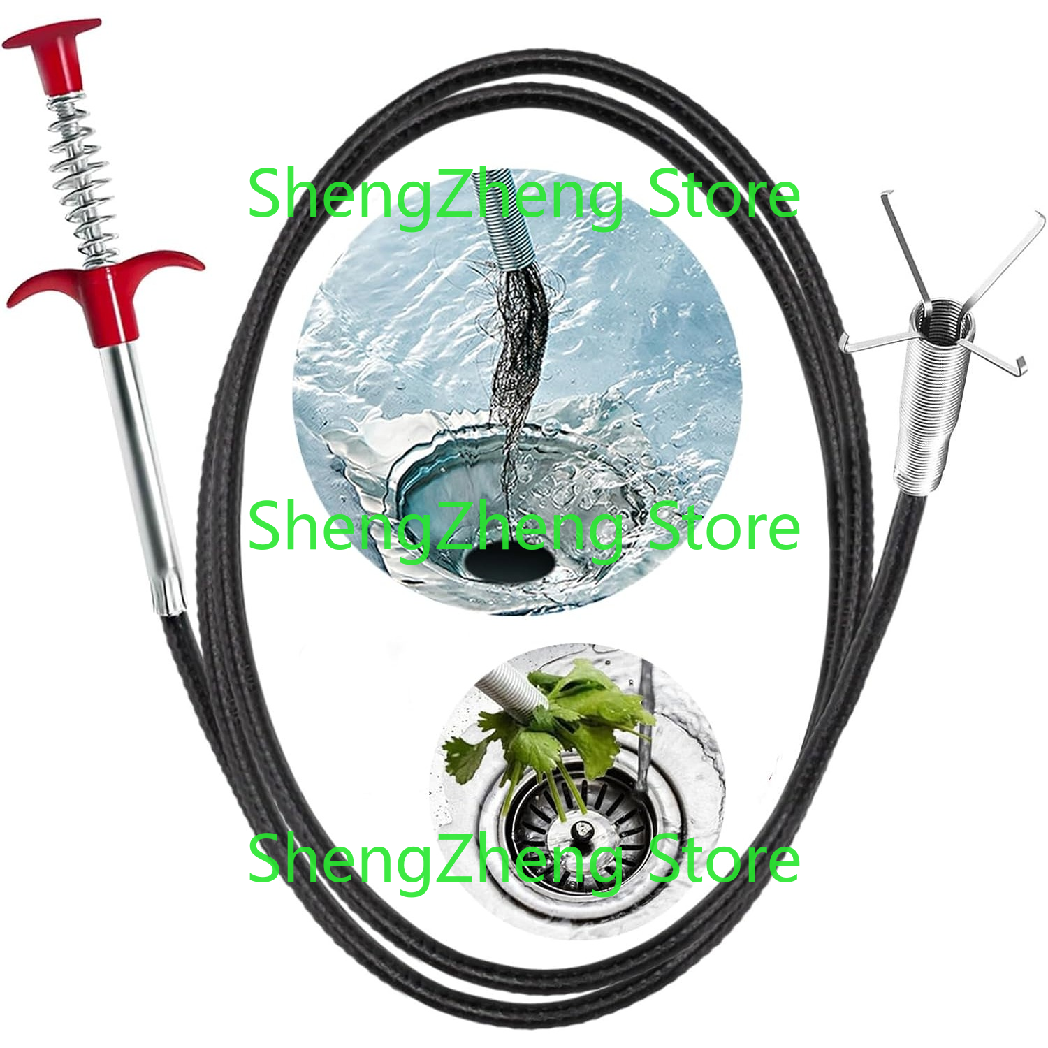 1Pcs Drain Snake Hair Drain Cl - Drain Snake Flexible reseña y precio