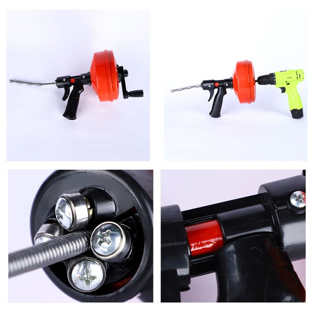 Professional Drain Snake Auger - Drain Snake Flexible reseña y precio