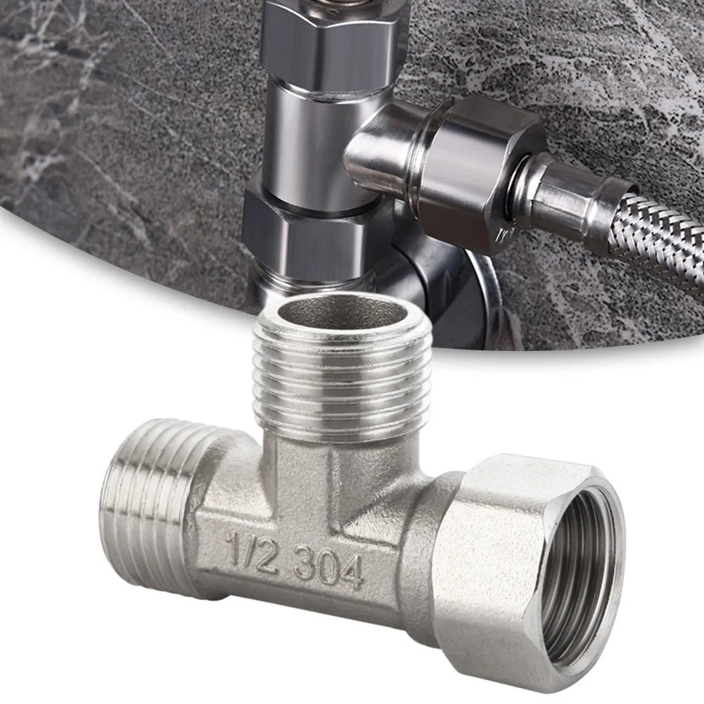 Stainless Steel T Adapter G1/  - Shower Valve Cartridge reseña y precio