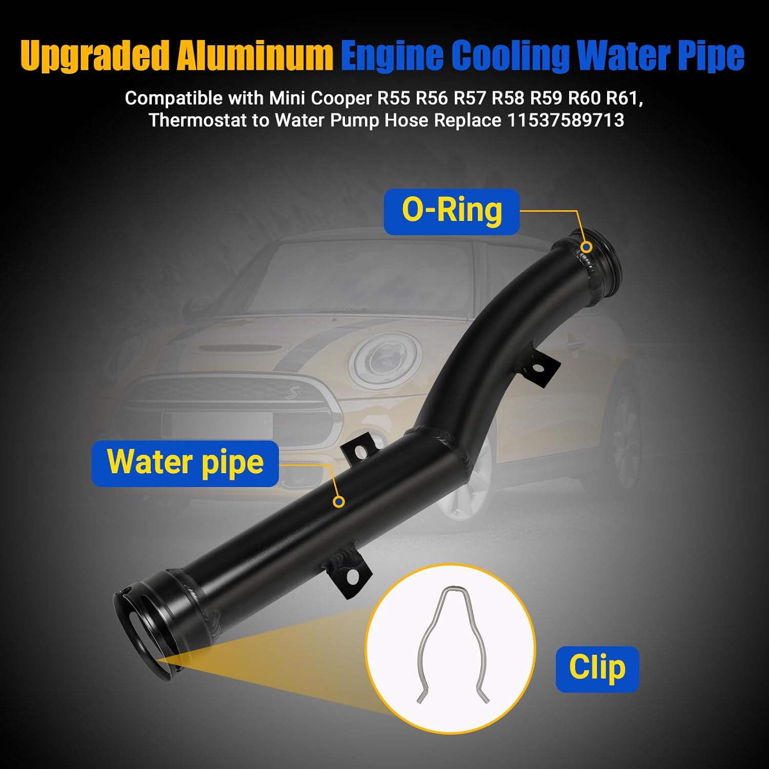 Car Engine Coolant Water Pump  - Plastic Pipe Clip reseña y precio