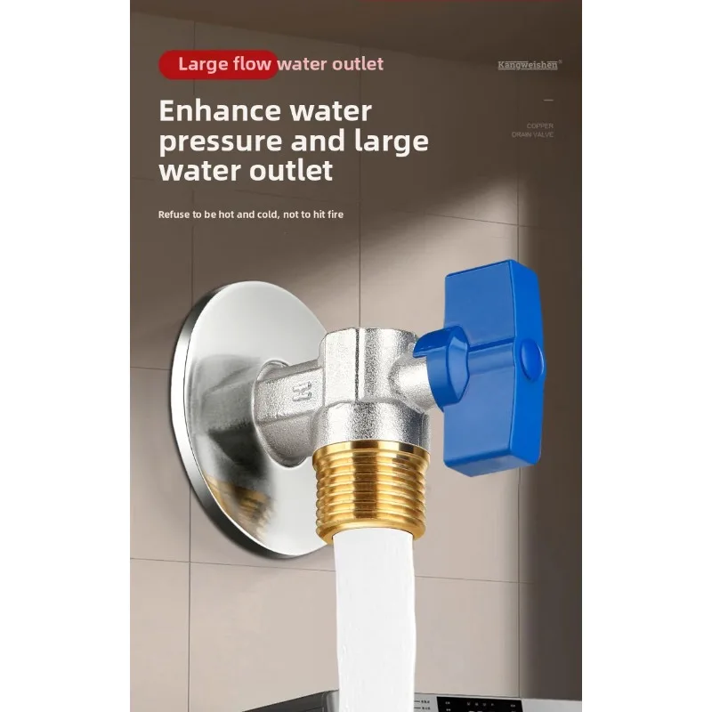 Brass Titanium G1/2 Toilet Flu - Toilet Fill Valve reseña y precio