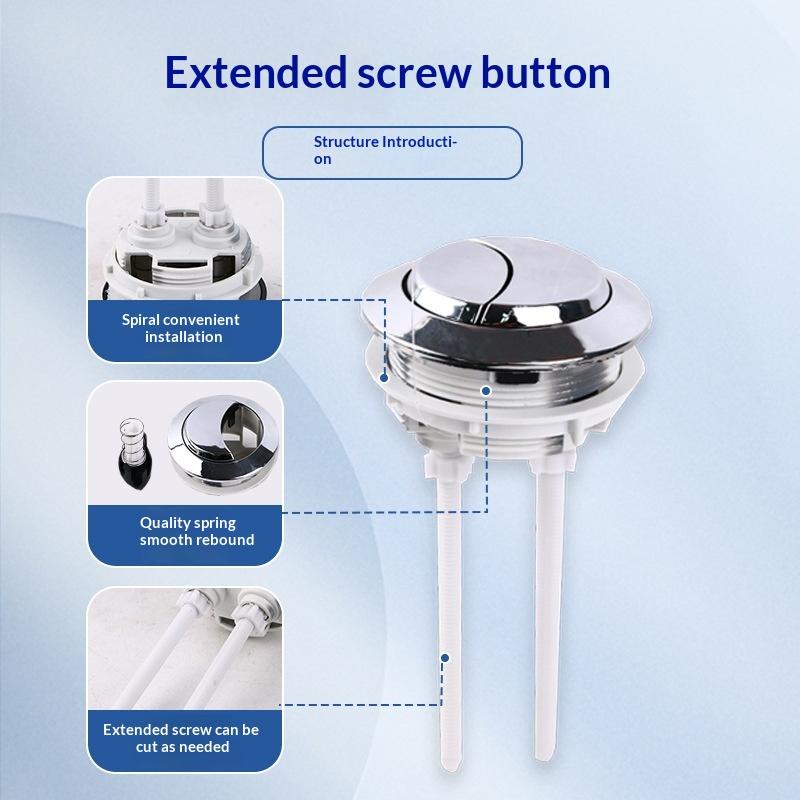 1Pc Universal Dual-flush Toile - Toilet Fill Valve reseña y precio