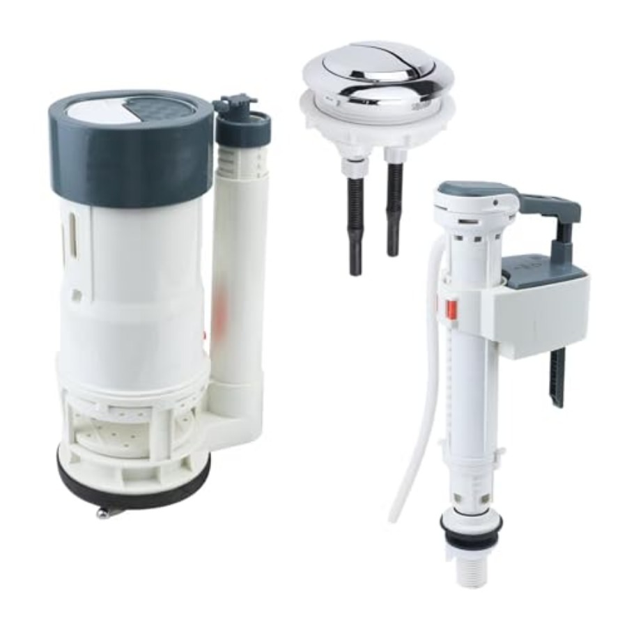 Toilet Fill Valve, Dual Flush  - Toilet Fill Valve reseña y precio