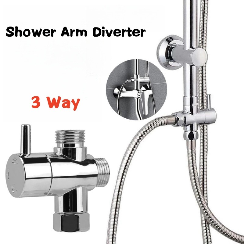 Brass Metal 3 Way Shower Head  - Shower Valve Cartridge reseña y precio