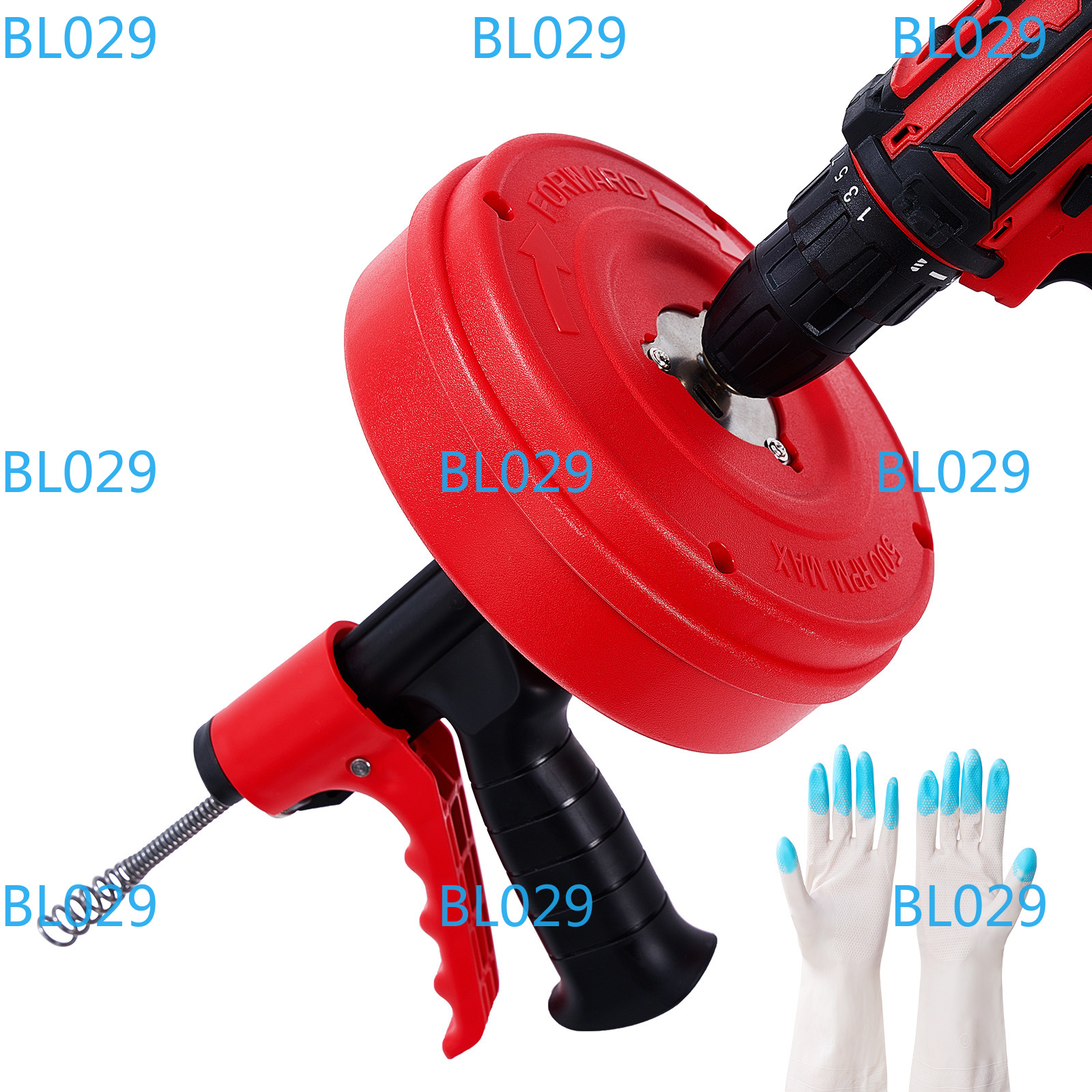 Professional Drain Snake Auger - Drain Snake Flexible reseña y precio