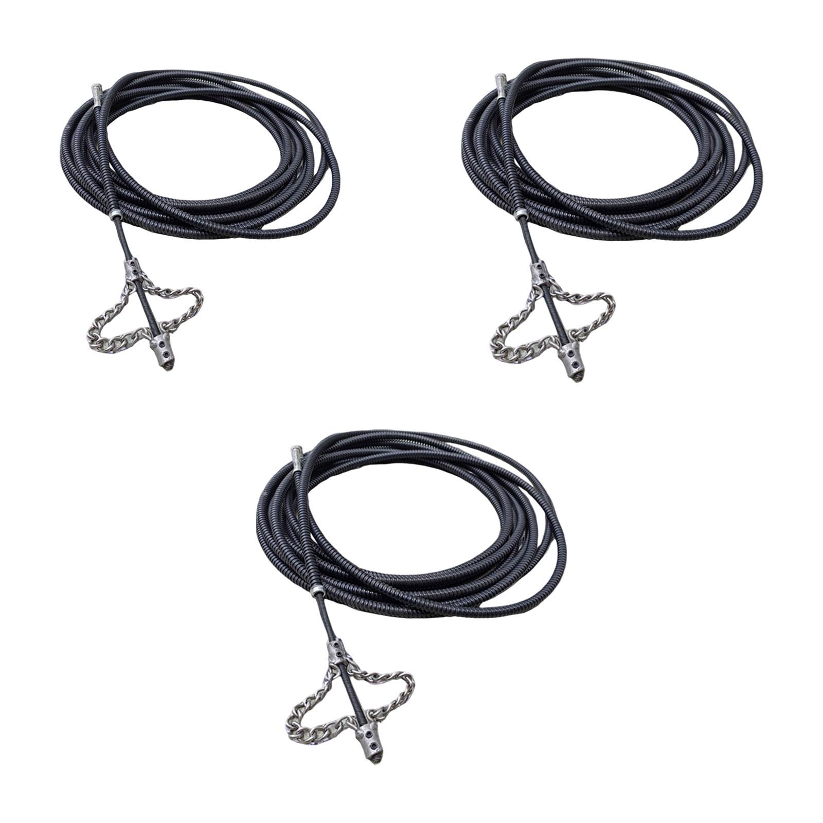 Plumbing Snake Metal Drain Cle - Drain Snake Flexible reseña y precio