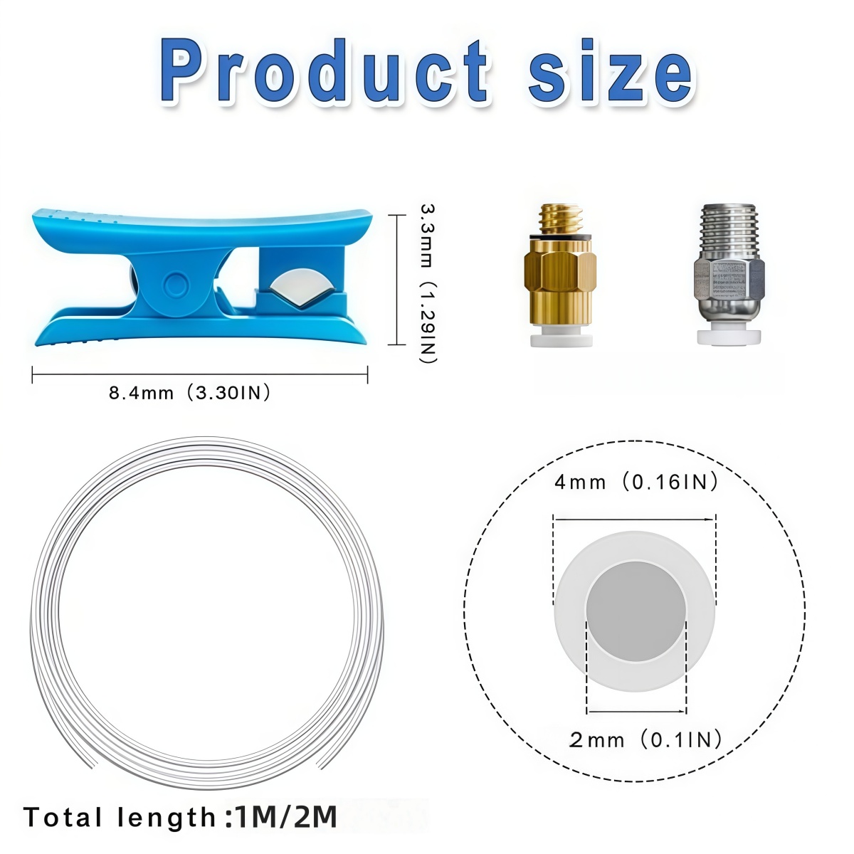 Creality 3D Printer PTFE Tube， - Ptfe Tape Thread reseña y precio