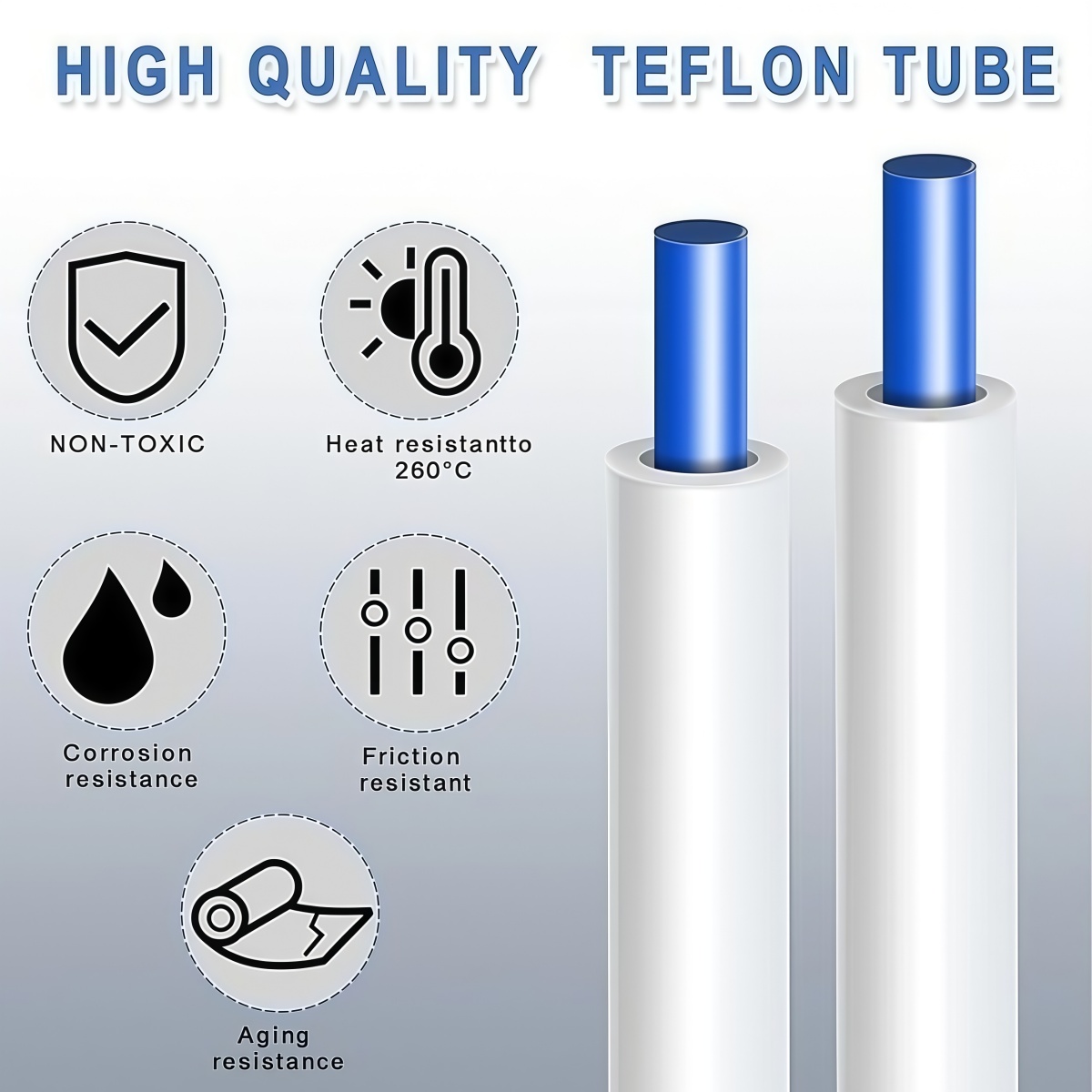 Creality 3D Printer PTFE Tube， - Ptfe Tape Thread reseña y precio