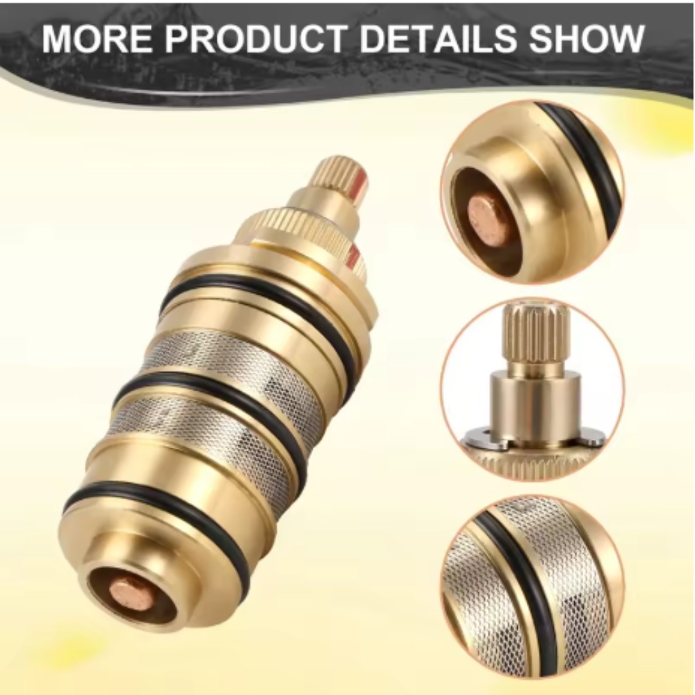 Brass Shower Thermostatic Cart - Shower Valve Cartridge reseña y precio