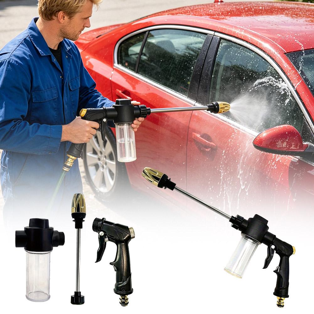Long Pole Car Washing Tool Wat - Flexible Hose Braided reseña y precio