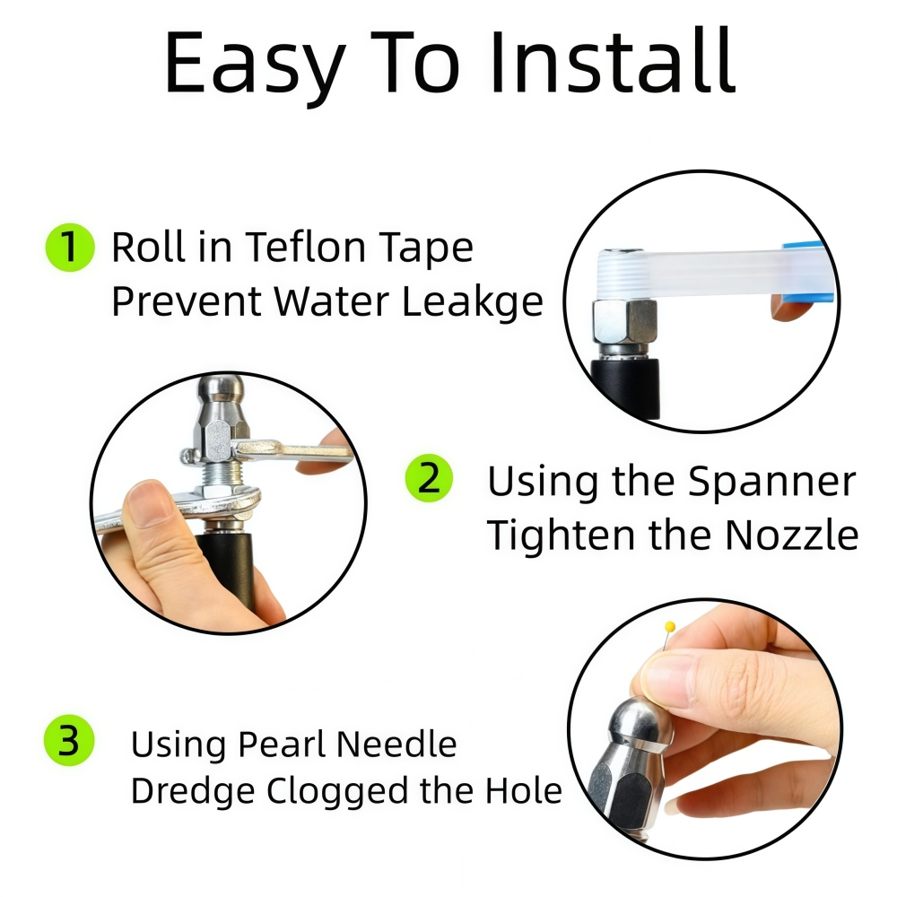 5~50m Pressure Washer Sewer Je - Drain Pipe Clip reseña y precio