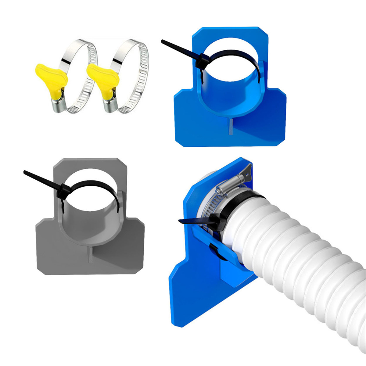 1 Set Swimming Pool Pipe Fixin - Plastic Pipe Clip reseña y precio