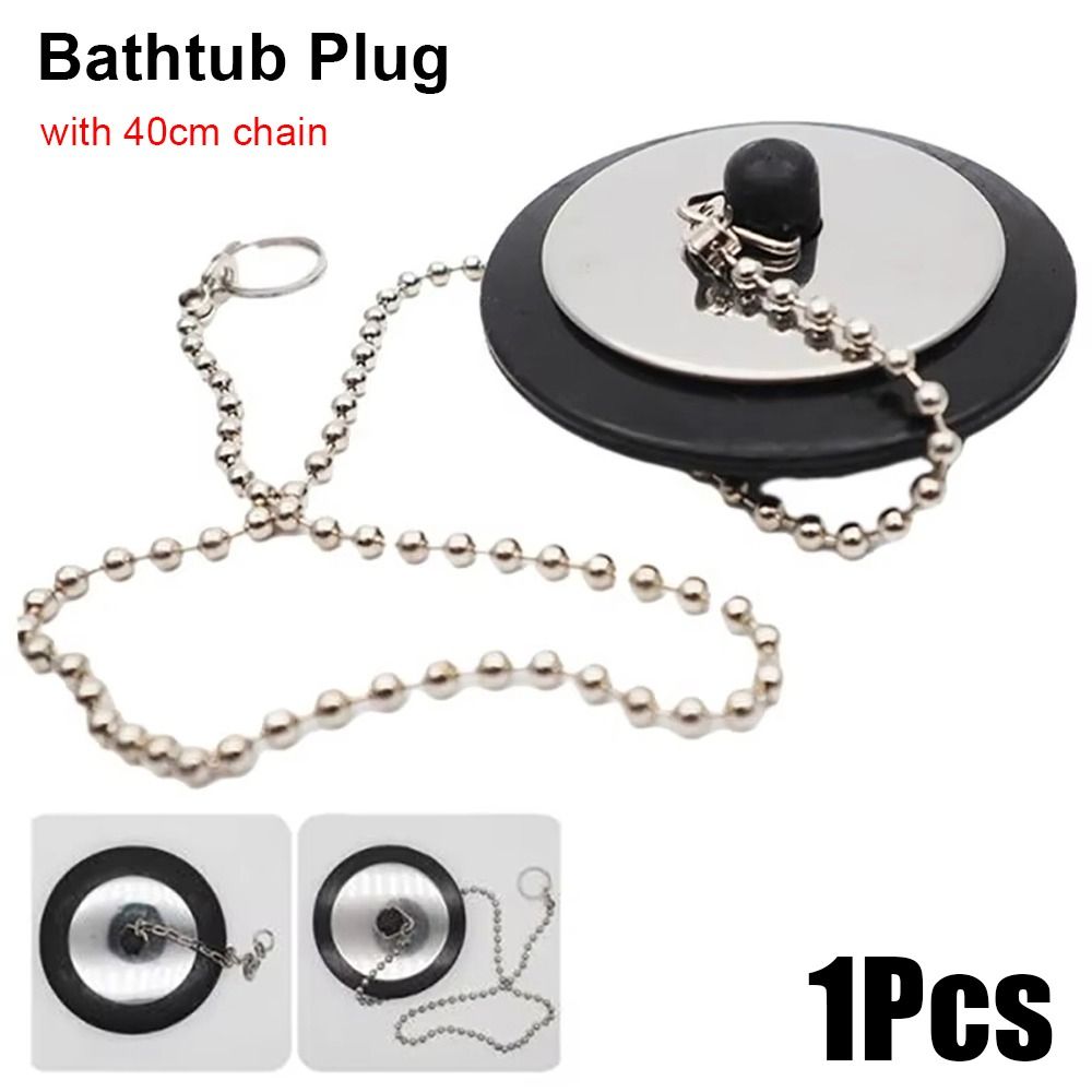 1Pcs Durable Rubber Tub Stoppe - Drain Pipe Clip reseña y precio