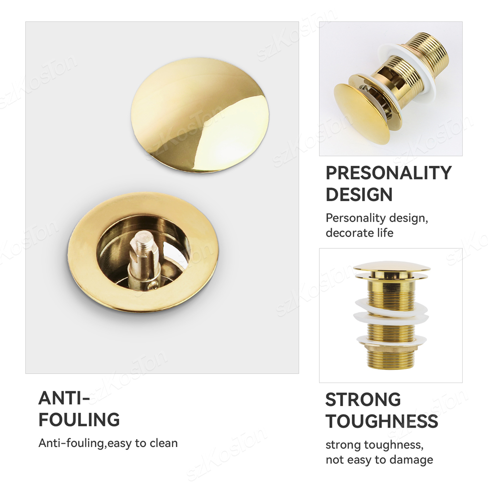 Bathroom Sink Stopper Washbasi - Overflow Pipe Clip reseña y precio