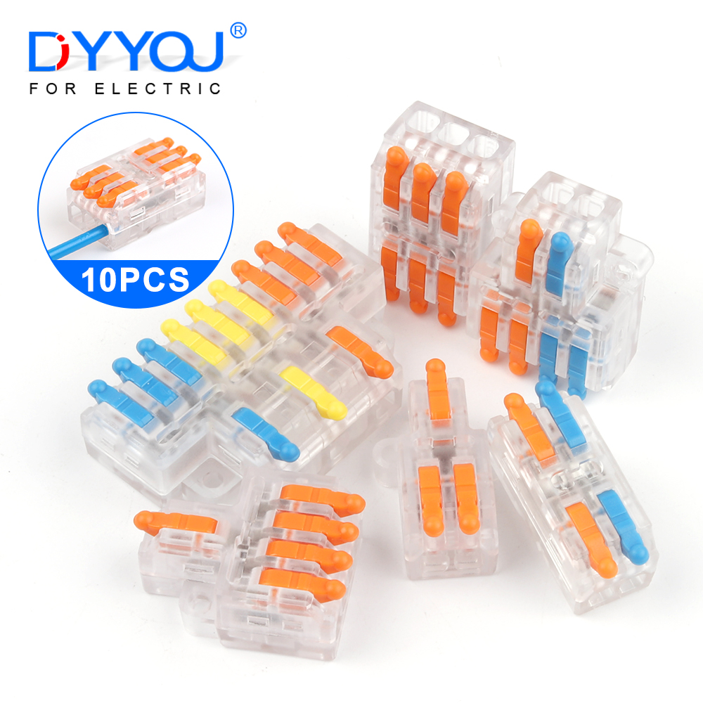 10PCS Quick Push-in Wire Conne - Push Fit Connector reseña y precio
