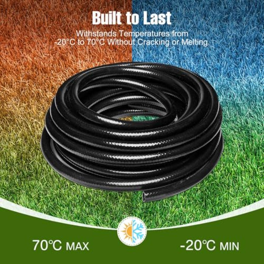 100FT 1/2 Inch Drip Irrigation - Push Fit Connector reseña y precio