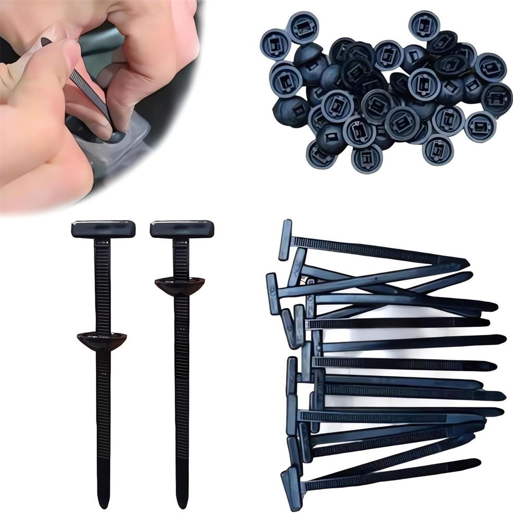 500/100/50Pcs Self-Locked Nylo - Plastic Pipe Clip reseña y precio