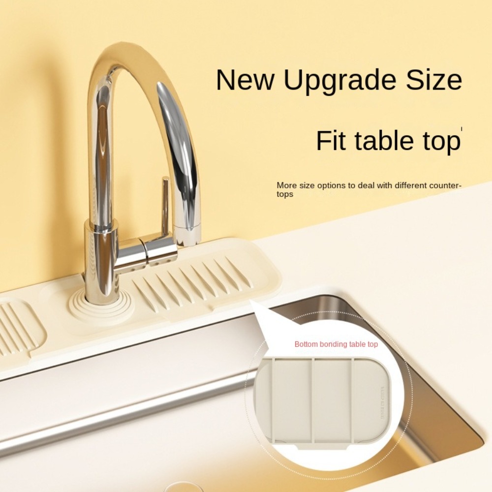 Portable Silicone Faucet Mat 3 - Silicone Tap Washer reseña y precio